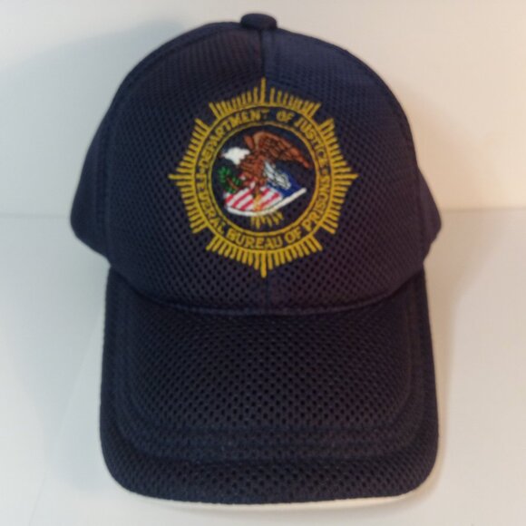 Other - DOJ  Dept. Of Prisons Blue Baseball Cap